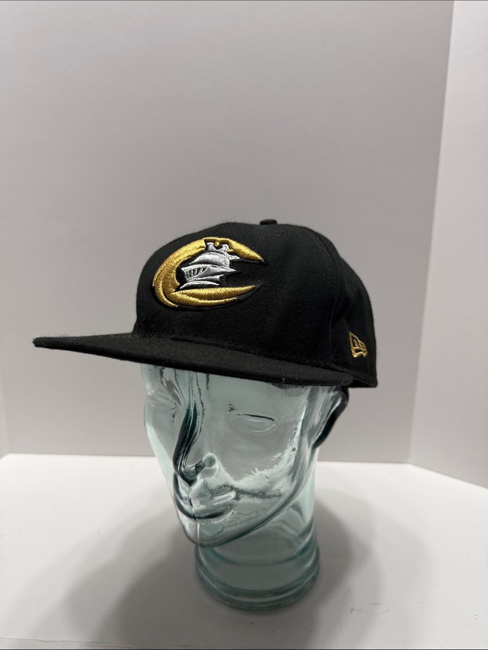 New Era Black 59FIFTY Fitted Cap with Gold Size Stitching